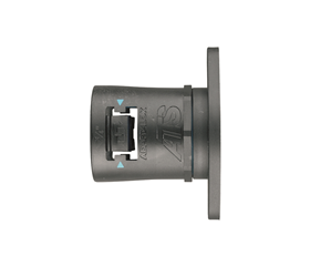 Panel mount flange ATS UL PA 180 FL straight